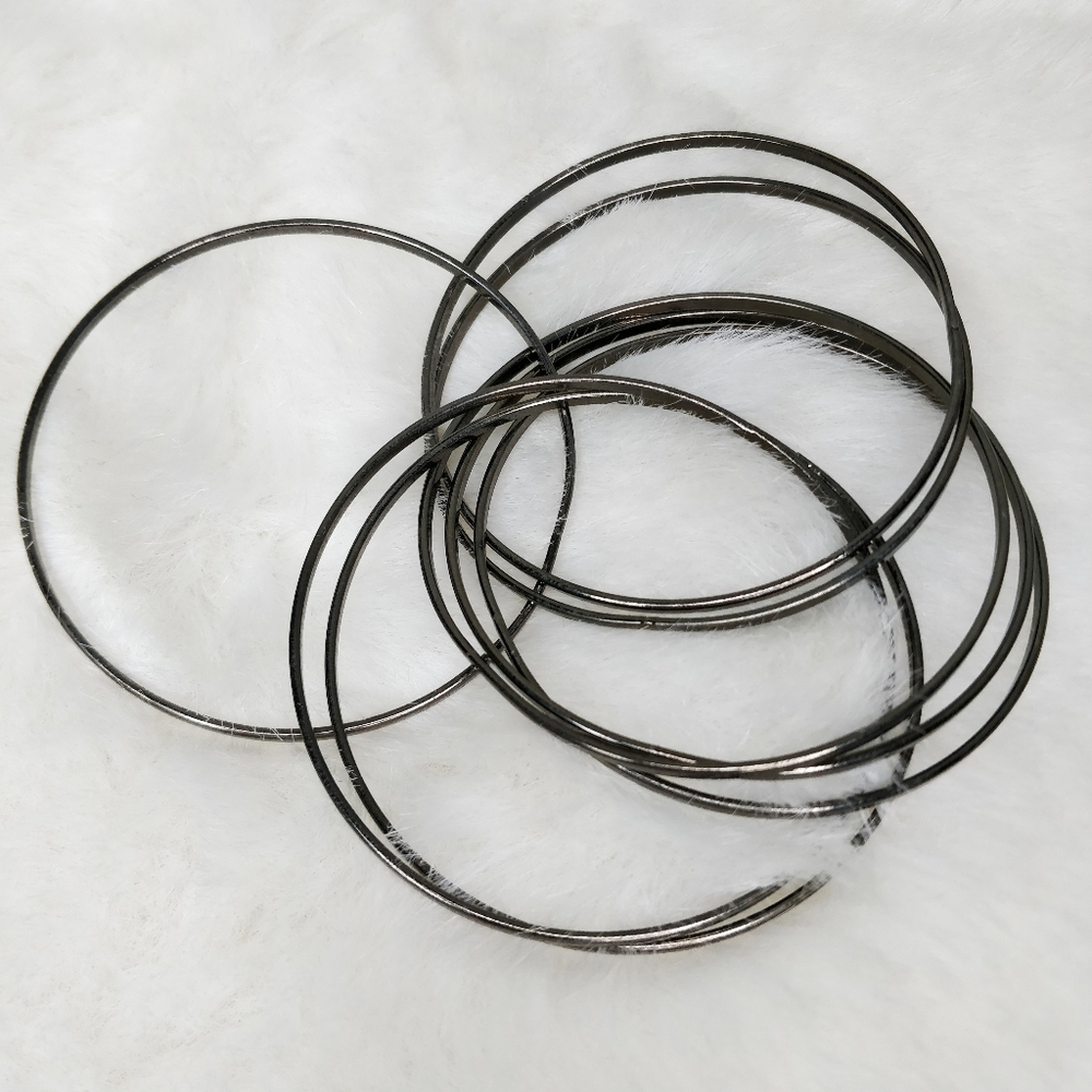 Multiple connected bangles bracelet - Picture 5 of 5
